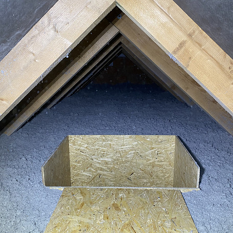 Rodinný dům Manětín - celulóza ThermoFloc